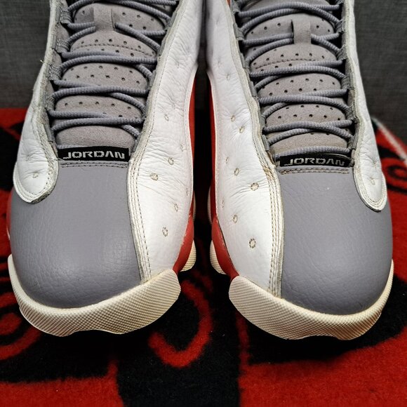 Size 11 Men Air Jordan 13 Retro ‘Grey Toe’ 2014 414571 126 - Picture 13 of 13